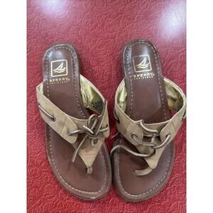 Sperry Top Sider Size 7 M Leather Upper Non Marking